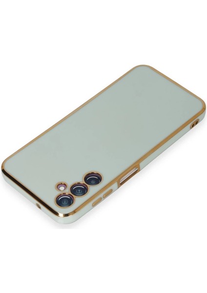 Samsung Galaxy M14 5g Kılıf Volet Silikon - Açık Yeşil modelleri
