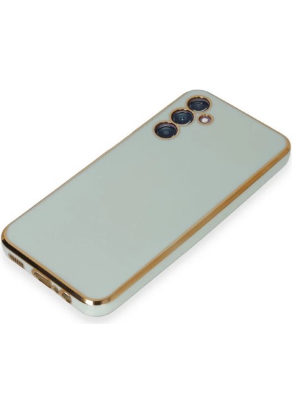 Samsung Galaxy M14 5g Kılıf Volet Silikon - Açık Yeşil fırsatları