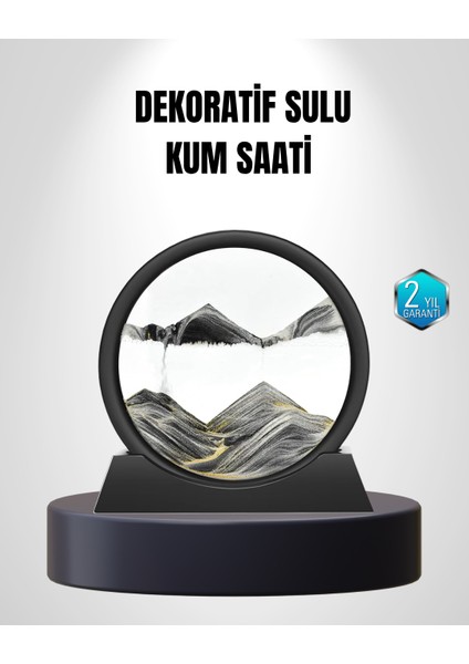 Nrtmsa Zarif Cam Kum Saati – Ofis, Ev ve Raf Dekoru Için Estetik Tasarım