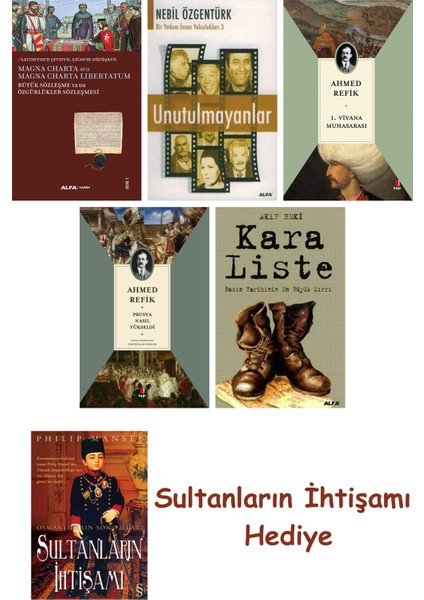 Büyük Sözleşme Ya Da Özgürlükler Sözleşmesi + Unutulmayanlar + 1... + Sultanların Ihtişamı