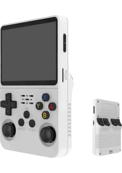 R36S Retro Oyun Cihazı – Çift MicroSD Desteği, Çoklu Platform Uyumu, 3200 mAh Batarya fırsatları