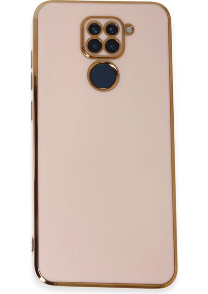 Xiaomi Redmi Note 9 Kılıf Volet Silikon - Pembe