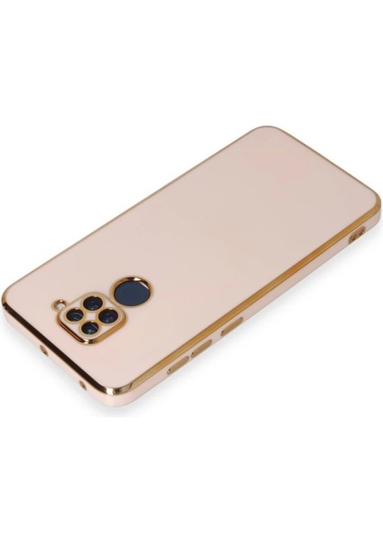 Xiaomi Redmi Note 9 Kılıf Volet Silikon - Pembe modelleri