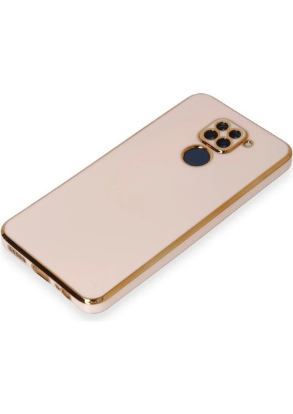 Xiaomi Redmi Note 9 Kılıf Volet Silikon - Pembe fırsatları