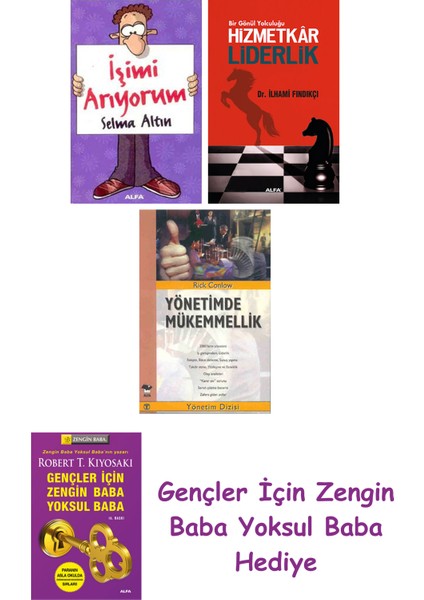 Işimi Arıyorum + Hizmetkar Liderlik (Cep Boy) + Yönetimde Mükemmellik