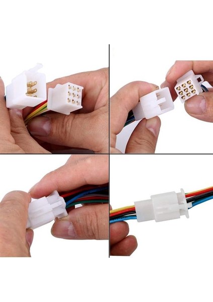 9 Pin Araba-Motosiklet Soketi