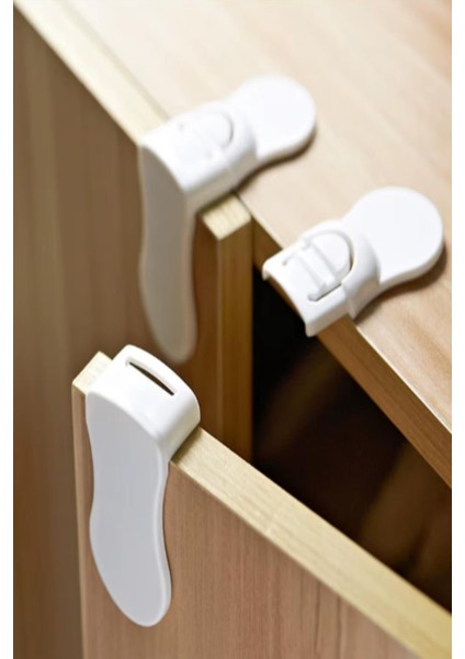 2'li Açılıp Kapanabilen Çocuk Çekmece Dolap Köşe Güvenlik Kilidi modelleri