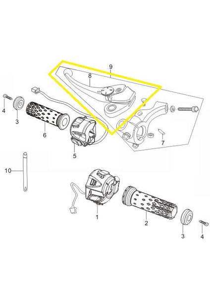 GV650 Debriyaj Kolu Sol fiyatları