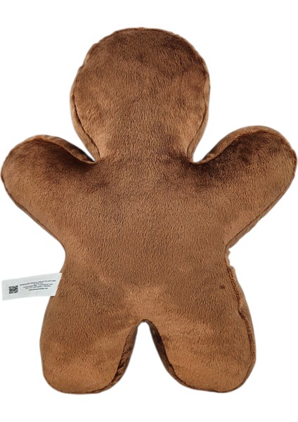 Kurabiye Adam Yılbaşı Dekorasyon 30 cm Peluş Oyuncak