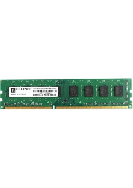 Hı-Level 4gb 1600MHZ Ddr3 Pc Ram HLV-PC12800D3/4G
