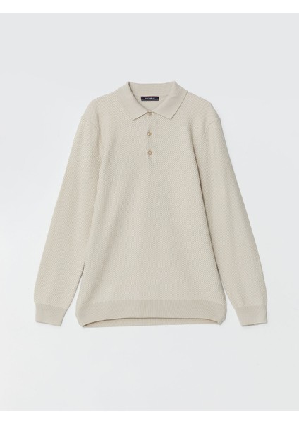 Yeni Sezon Polo Yaka Uzun Kollu Erkek Triko Kazak indirimleri