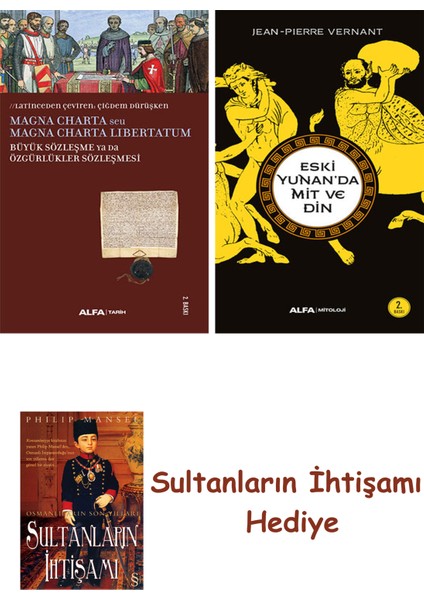 Büyük Sözleşme Ya Da Özgürlükler Sözleşmesi + Eski Yunan'da Mit ... + Sultanların Ihtişamı