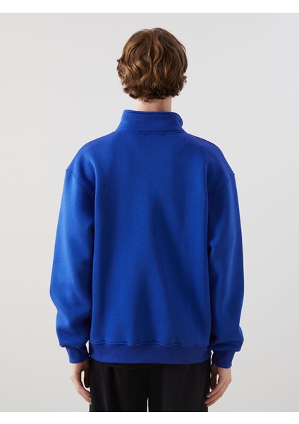 Yeni Sezon Dik Yaka Erkek Sweatshirt fırsatları