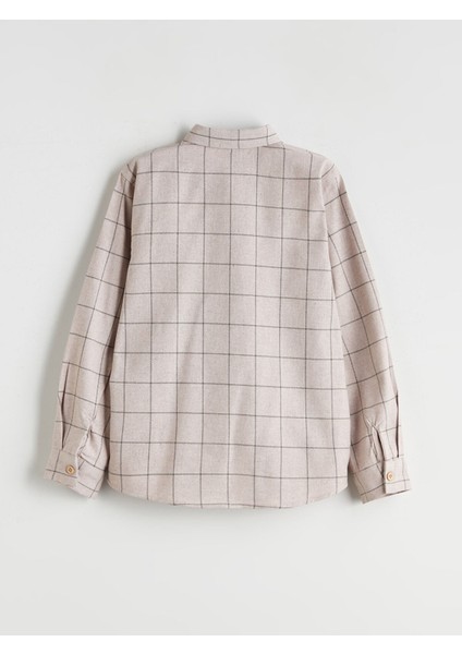 Yeni Sezon Ekose Uzun Kollu Erkek Çocuk Gömlek fiyatları