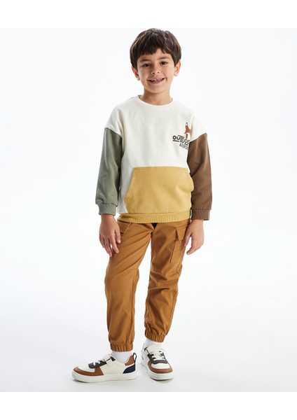 Yeni Sezon Beli Lastikli Erkek Çocuk Jogger Pantolon fiyatları