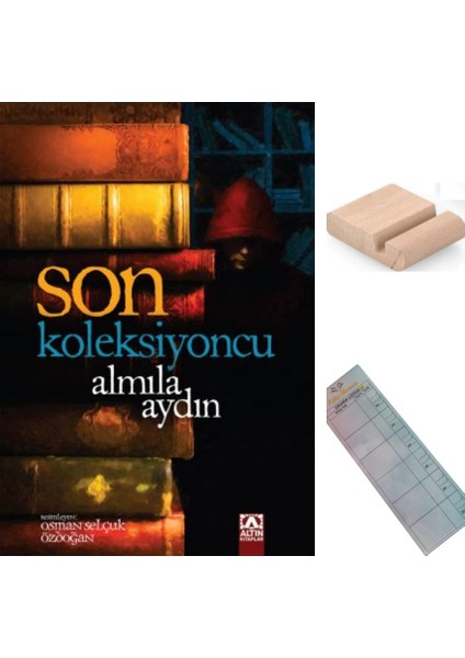 Son Koleksiyoncu / Almila Aydın /5-6-7-8. Sınıf Hikaye +Tablet Tutucu + Okuma Ayracı