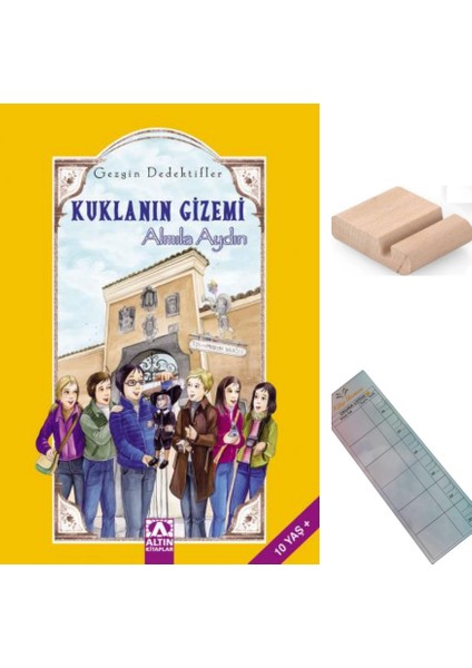 Gezgin Dedektifler - Kuklanın Gizemi / Almila Aydın 4. Sınıf / 9-10 Yaş Hikaye +Tablet Tutucu