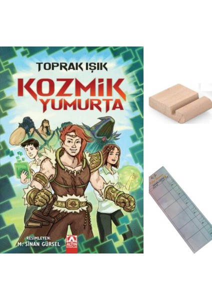 Kozmik Yumurta / Toprak Işık / 5. ve 6. Sınıf /10-12 Yaş Hikaye + Tablet Tutucu+Takip Ayracı