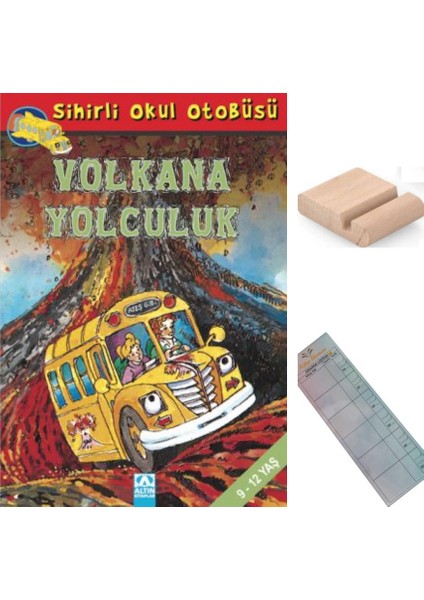 Sihirli Okul Otobüsü -Volkana Yolculuk /joanna C.&bruce D/ 4. Sınıf 9-10 Yaş Hikaye+Tablet Tutucu