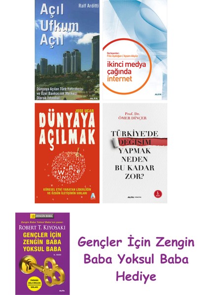 Açıl Ufkum Açıl + Ikinci Medya Çağında Internet + Dünyaya Açılmak + Türkiye'de Değişim Yapmak Ned...