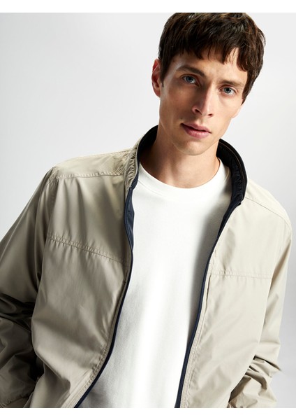 Yeni Sezon Dik Yaka Çift Taraflı Erkek Ceket indirimleri