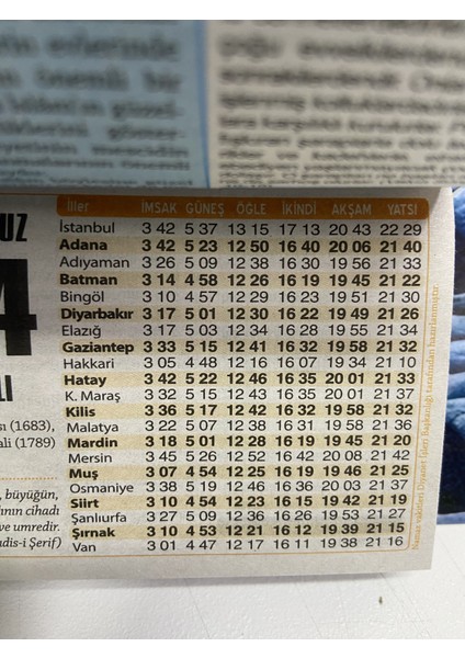 Ömür Takvim Deniz Manzaralı 4.bölge 2026 Kartonlu Yapraklı Duvar Takvimi indirimleri