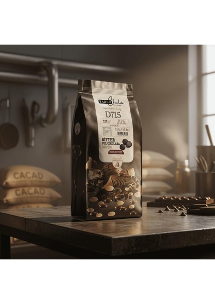 Bitter Pul Çikolata %71,5 *2,5kg