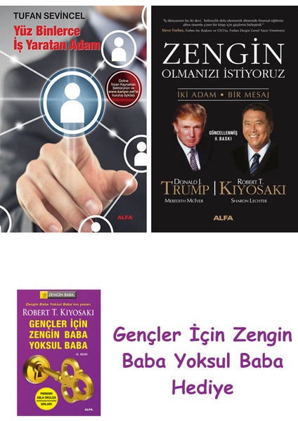 Yüz Binlerce Iş Yaratan Adam + Zengin Olmanızı Istiyoruz