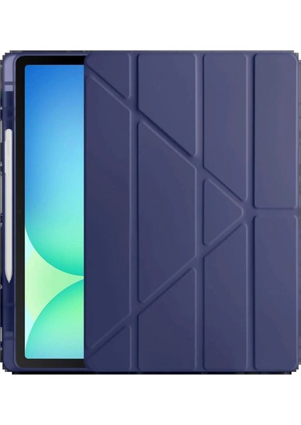 Ieg iPad Pro 13 (2024) Kılıf Kalemlikli Hugo Tablet Kılıfı - Lacivert fırsatları