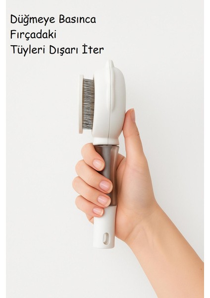 Su Hazneli Püskürtme Özellikli Kedi ve Köpek Tarağı | Bakım Fırçası fiyatları