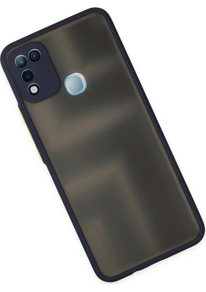 Infinix Hot 10 Play Kılıf Montreal Silikon Kapak - Lacivert modelleri