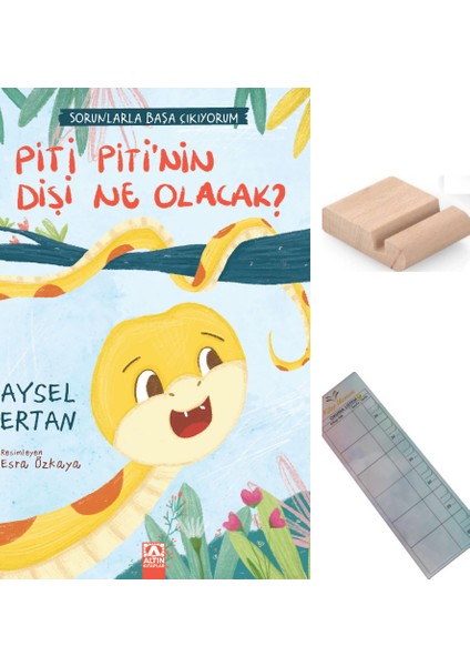 Piti Piti'nin Dişi Ne Olacak? / Aysel Ertan / 2. Sınıf / 6-7 Yaş Hikaye+Tablet Tutucu+Takip Ayracı