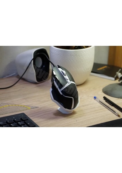 Universal Gaming Mouse Standı / Display Tutucu - Kişiselleştirilebilir Renk Masa Düzenleme Aksesuarı