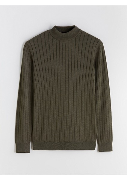 Yeni Sezon Yarım Balıkçı Yaka Erkek Triko Kazak indirimleri