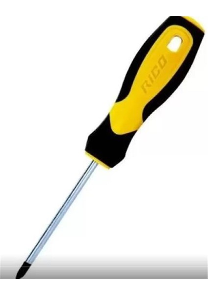 Rıco Tek Tornavida 4X125 mm Yıldız Cr-V RK-0041