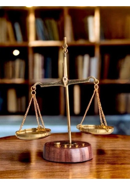 Doğal Ahşap ve Pirinç Metal Kuyumcu Terazisi Dekoratif Terazi Masaüstü Dekoru fırsatları