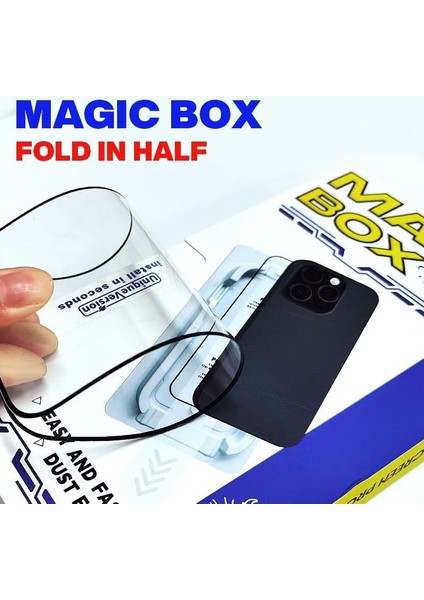 iPhone 15 - 16 Premium Quality Hd+ Glass Uygulama Aparatlı Tam Ekran Koruyucu Kırılmaz Cam modelleri