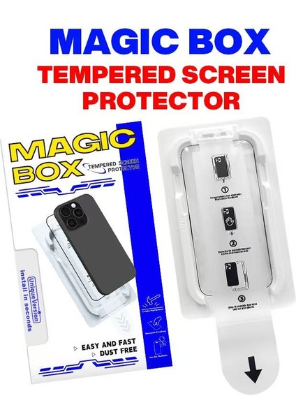 iPhone 15 - 16 Premium Quality Hd+ Glass Uygulama Aparatlı Tam Ekran Koruyucu Kırılmaz Cam indirimleri