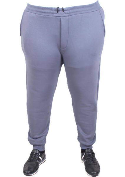 Mocgrande Büyük Beden 3ip Classic Eşofman Altı 22515 Fume