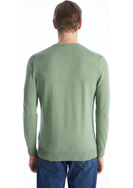 Yeni Sezon V Yaka Uzun Kollu Erkek Triko Kazak indirimleri