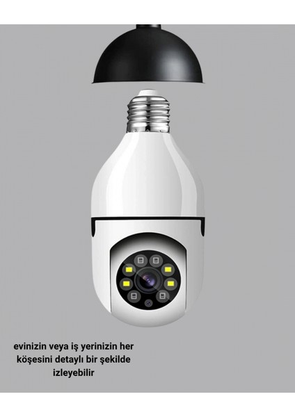Akıllı Duy Kamera Gece Görüşlü ve Hareket Algılama Sensörlü fırsatları