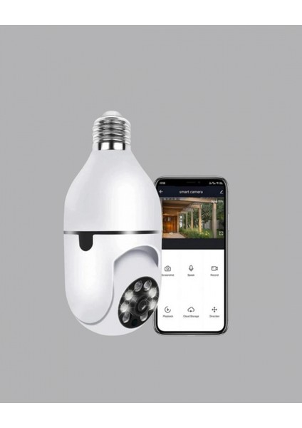 Akıllı Duy Kamera Gece Görüşlü ve Hareket Algılama Sensörlü indirimleri