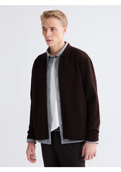 Yeni Sezon Polo Yaka Erkek Triko Hırka