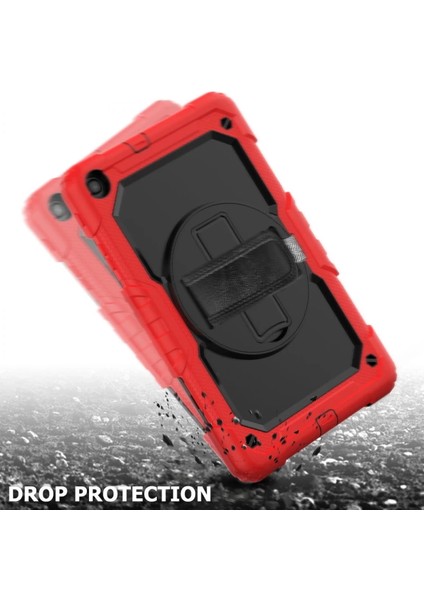 Samsung Galaxy T510 Tab A 10.1 Kılıf Pars Tablet Kapak - Kırmızı fiyatları