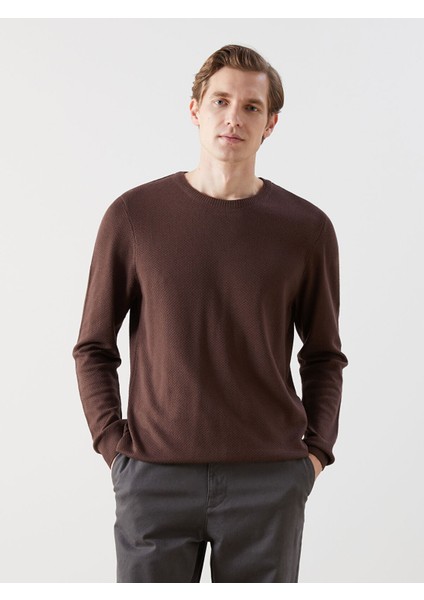 Yeni Sezon Bisiklet Yaka Erkek Triko Kazak