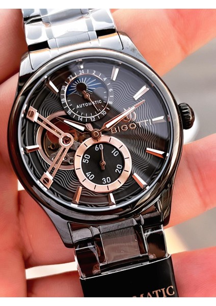 Otomatik ve Kurmalı Çelik Karatma ve Renk Atma Yapmaz 5 Atm Erkek Kol Saati EBG.10683.6 fırsatları