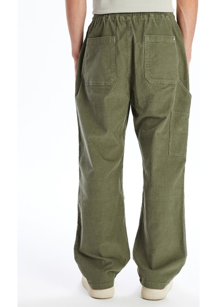 Yeni Sezon Standart Kalıp Kadife Erkek Pantolon fırsatları