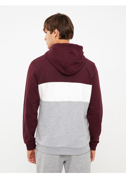 Yeni Sezon Uzun Kollu Renk Bloklu Erkek Hoodie indirimleri