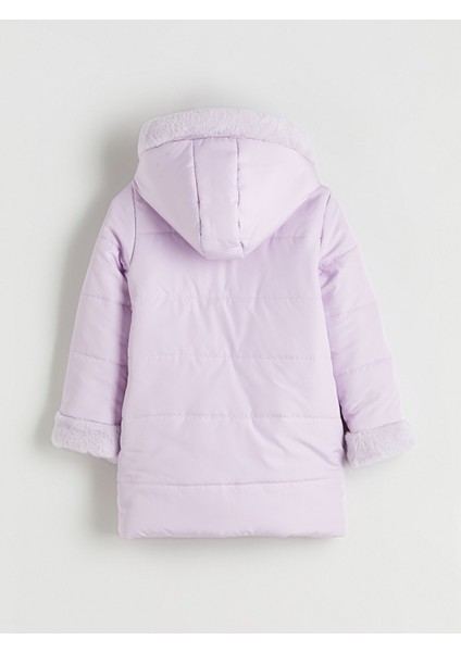 Yeni Sezon Kapüşonlu Kız Çocuk Mont modelleri