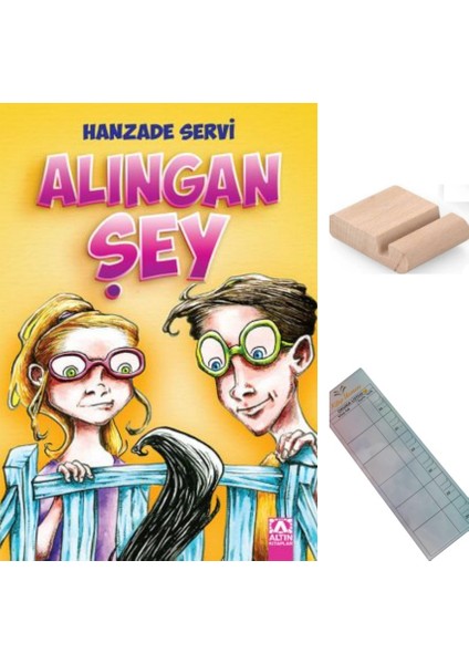 Alıngan Şey / Hanzade Servi / 5. ve 6. Sınıf / 10-12 Yaş Hikaye+Tablet Tutucu+Takip Ayracı